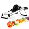 Adjustable Professional Mandoline Slicer – Stainless Steel Vegetable & Fruit Cutter for Effortless Kitchen Prep