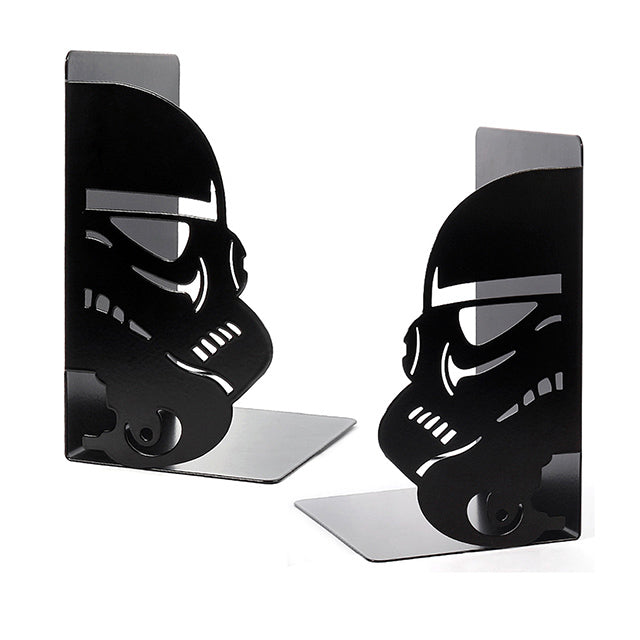 Creative Heavy-Duty Bookends – Non-Slip Metal Decorative Book Holders for Shelves