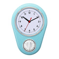 Vintage Silent Kitchen Clock with Built-In Timer – Precise Quartz Movement Multifunction Design