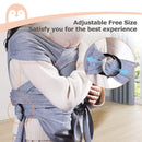 Ergonomic Stretchy Cotton Baby Wrap Carrier
