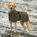 Waterproof Dog Coat – Fleece-Lined Winter Jacket with Reflective Straps & Harness Hole