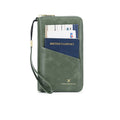 RFID-Blocking Passport Holder – Slim Travel Wallet with  Strap for Security On-the-Go