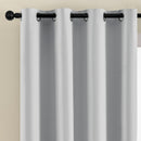 Full Blackout Thermal Curtains – Insulated Grommet Panels for Noise Reduction and Light Blocking