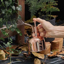 Stainless Steel Plant Sprayer –300ml Manual Pressure Watering Can Mist Bottle