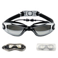 Swimming Goggles with Built-In Earplugs
