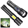 Ultra-Powerful LED Flashlight Rechargeable - 5 Modes and Waterproof