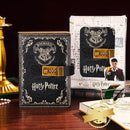 Harry Potter Vintage Leather Code-Lock Diary – Magic School Inspired Journal Notebook