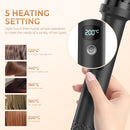 240W Hot Brush – Fast Heat Curling & Straightening Brush for Medium to Long Hair