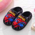 Kids Spiderman Winter Slippers – Soft Fluffy Indoor Shoes with Anti-Slip Sole