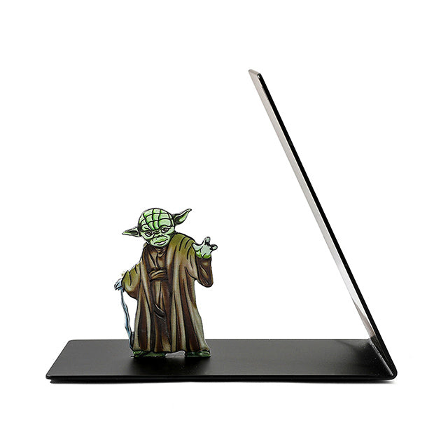 Creative Heavy-Duty Bookends – Non-Slip Metal Decorative Book Holders for Shelves