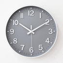Modern Silent Wall Clock – Simple Quartz Design for Living Room or Bedroom Decor