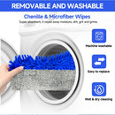 3-in-1 Long Pole Window Cleaner Kit – Double-Sided Glass Wiper for Household Cleaning
