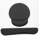 Memory Foam Wrist Rest Set – Keyboard & Mouse Pad Support