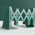 Adjustable Metal Bookshelf – Non-Slip Desk Organizer for Home or Office