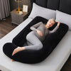 U-Shaped Maternity Pillow – Full Body Pregnancy Pillow with Belly Back Hip & Leg Support
