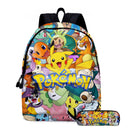 Pokémon Backpack School Set for Kids – 3 Piece Set Lunch Bag and Pencil Case