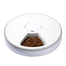 6-Meal Auto Cat Feeder – Programmable Dispenser & Easy to Clean
