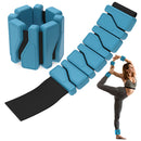 Adjustable Wrists & Ankle Weights - Set of 2 Silicone Hand Weights for Women