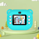 Kids 1080P Digital Camera with Thermal Printer – 2.4” IPS Screen Auto Focus Includes 2 Print Paper Rolls