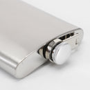 8oz Stainless Steel Hip Flask – Pocket Bottle for Liquor & Whiskey