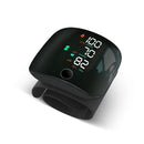 Rechargeable Wrist Blood Pressure Monitor – Digital BP Meter with Smart Touch LED Display
