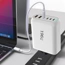 196W USB Charger – 4 USB-C & 2 USB-A Fast Charging Station for Phone & Laptop