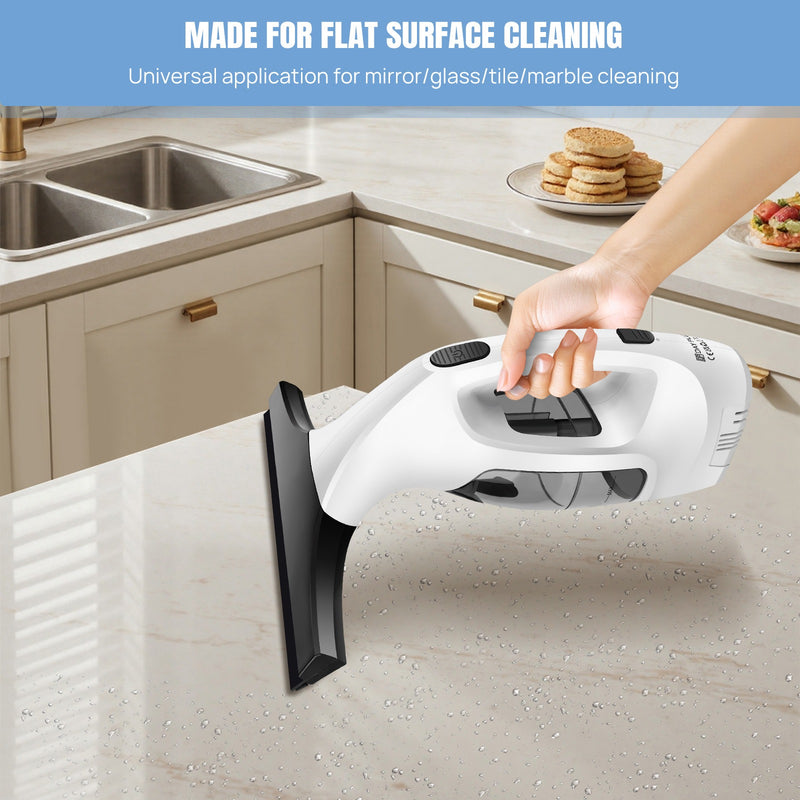Cordless Window Vacuum Cleaner – Rechargeable Electric Squeegee