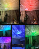 Aurora Lights Galaxy Projector – Bluetooth Star & Moon Light with Remote and Timer