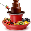 Mini Chocolate Fountain – 3-Tier Electric Fondue Set Stainless Steel for Parties & Events