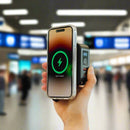 TravelBank 5-in-1 Wall Charger with Wireless Charging Pad and Power Bank