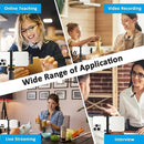 Wireless Lavalier Microphone for Smartphone – Clip-On Mic for Interviews Vlogs