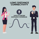 Wireless Lavalier Microphone for Smartphone – Clip-On Mic for Interviews Vlogs