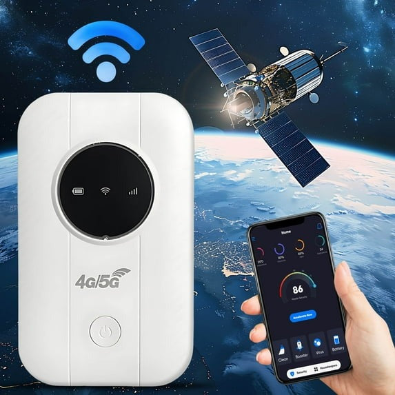Pocket WiFi Router 4G/5G – Portable Free Internet Ultra Link WiFi Anywhere