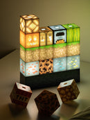 Minecraft Block Night Light – Officially Licensed 16 Rearrangeable LED Building Blocks