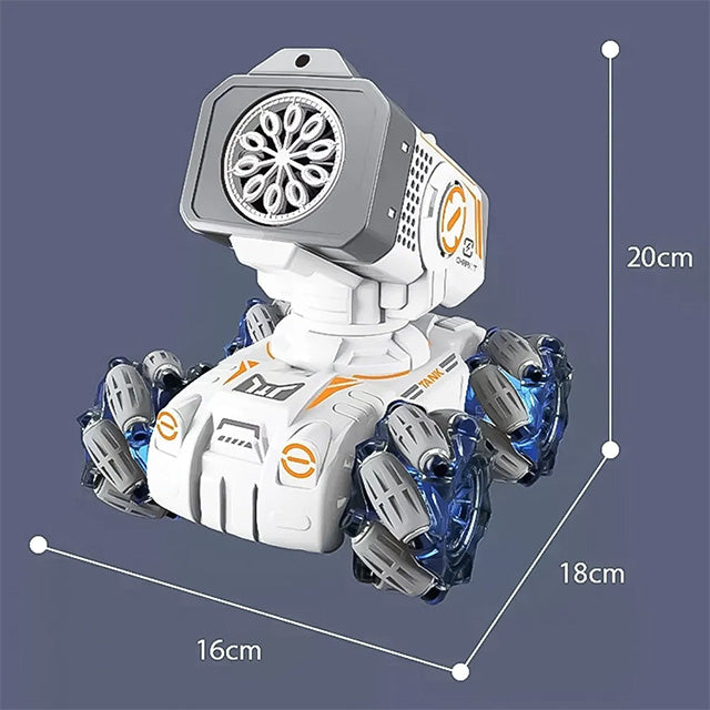 RC Bubble Car Toy – Mega Bubble Blaster with Remote Control