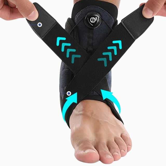 Adjustable Ankle Support Brace – Foot Joint Protector Sprain Recovery & Rehabilitation