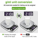 Mini Kitchen Scale – Stainless Steel High Precision 0.1g