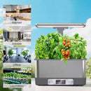 WiFi Smart Indoor Garden – 8-Pod Hydroponic Growing Kit for Herbs