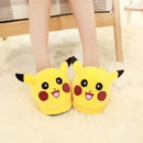 Pokémon Pikachu Plush Slippers – Soft Warm Non-Slip Indoor Shoes for Kids