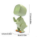 Dinosaur Kids Alarm Clock – Rechargeable with Night Light Snooze & 6 Alarms