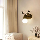 Scandinavian Deer-Shaped Wall Lamp