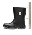 Work Safety Boots For Men - Steel Toe Waterproof Leather