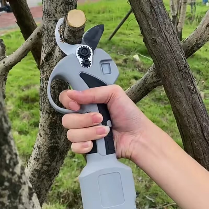Electric Garden Pruning Shears – Brushless Cordless Secateurs with Battery & Charger