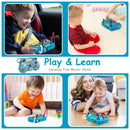 Montessori Sensory Busy Board – Learning Toy for Kids 1-3 Years