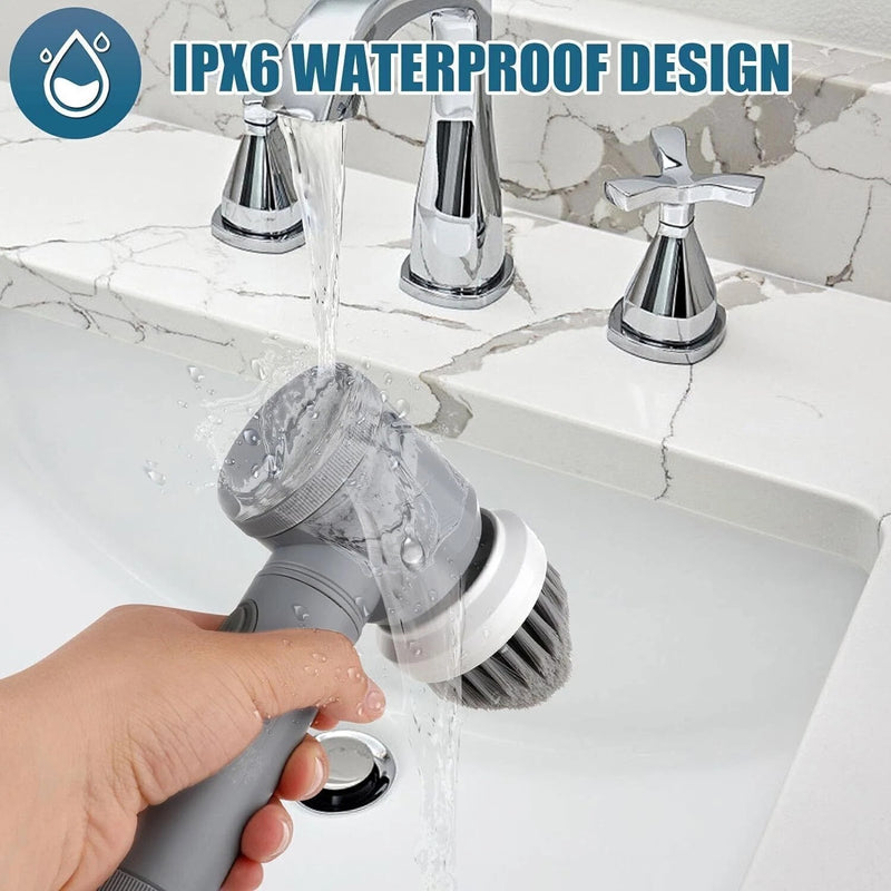 Turbo Spin Scrubber – Cordless Electric Rechargeable Cleaning Brush