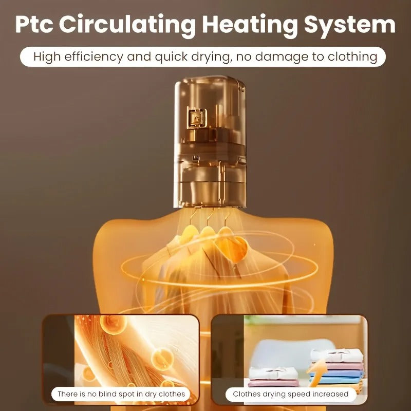 Compact Foldable Clothes Dryer – Portable Electric Quick Dry Machine