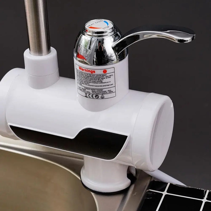 Instant Hot Water Faucet – 3-Second Fast Water Heater with 360° Rotation & LED Display