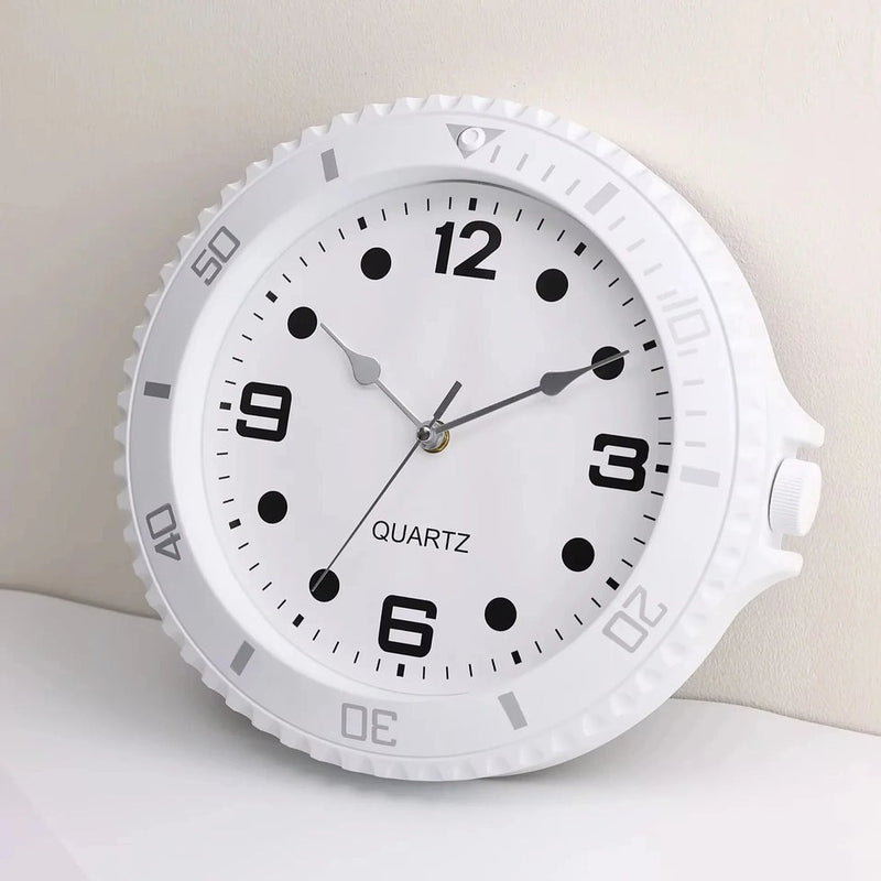Modern Silent Quartz Wall Clock – Luxury Design Easy to Install Silent Sweep Movement