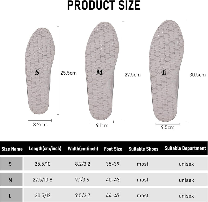 Magnetic Therapy Insoles – Breathable Acupressure Shoe Inserts for Foot Massage & Pain Relief
