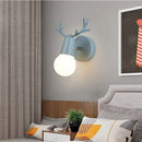 Scandinavian Deer-Shaped Wall Lamp